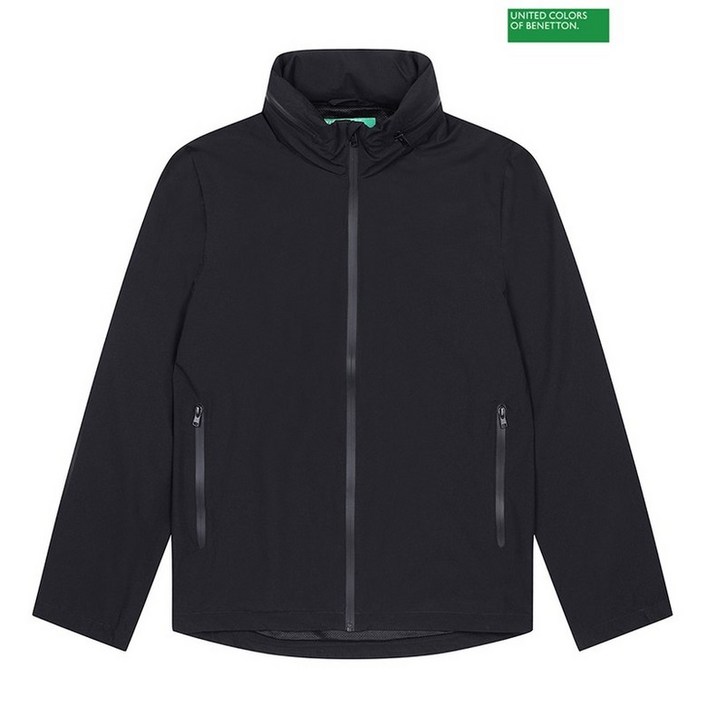 베네통 아울렛 Hidden hood zip-up jumper 3S_20V3UN00U 2367993
