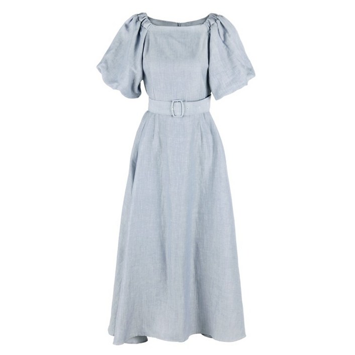 파슨스 Linen.Square Ne Dress PW2Q6OP11 431952