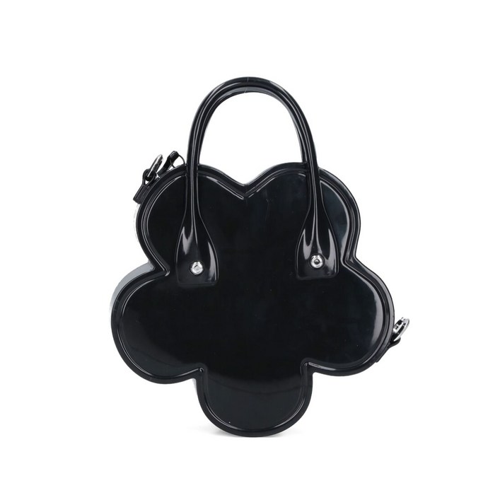 꼼데가르송걸 탑 핸들 플라워 토트 백