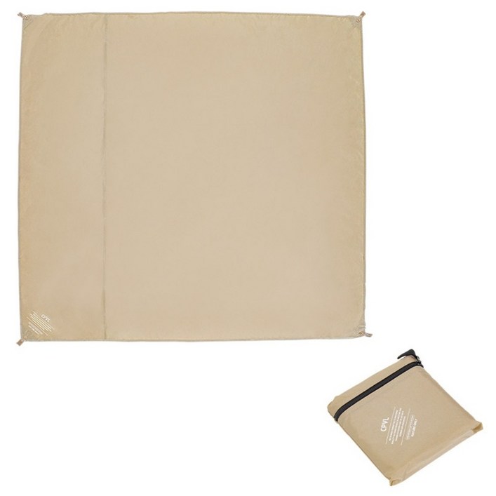 캠프빌리지 다용도 캠핑 내수압 4000 방수매트 그라운드시트  전용 수납가방