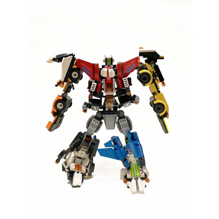 로보트 레고 합체 6in1 레고호환블록 6종합체레고, 1개