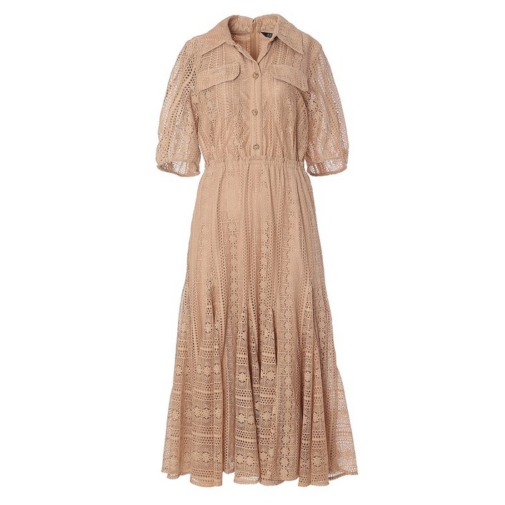 안지크 펀칭레이스롱원피스 AI2OP1310