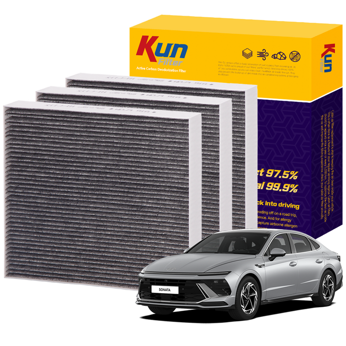 2+1 KUN 활성탄 차량용 에어컨필터 현대