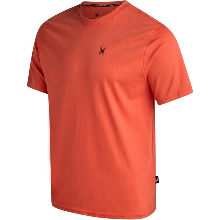 스파이더 남성 반팔 티셔츠 코튼 셔츠 기능성 스포츠 티셔츠