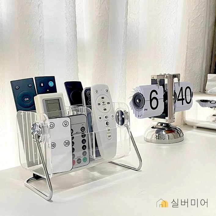 아크릴 리모콘 리모컨 보관함 거치대 정리함