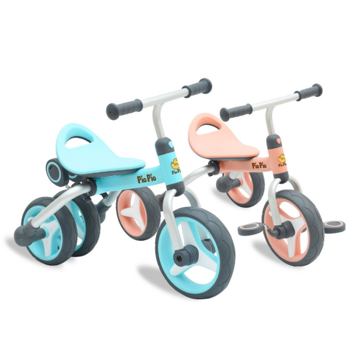 피오피오 유아용 자전거 밸런스바이크+세발자전거 2in1 어린이 자전거