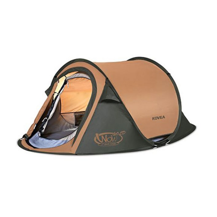 코베아 와우 골드 원터치 팝업 2인용 캠핑 낚시 텐트