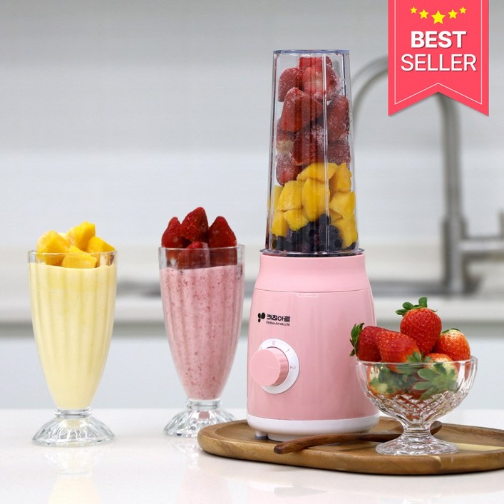키친아트 미니 블렌더 핑크 600ml KMK600M