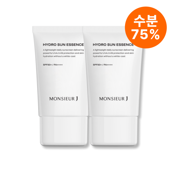 무슈제이 선크림 하이드로 선에센스 50ml 4개 556842