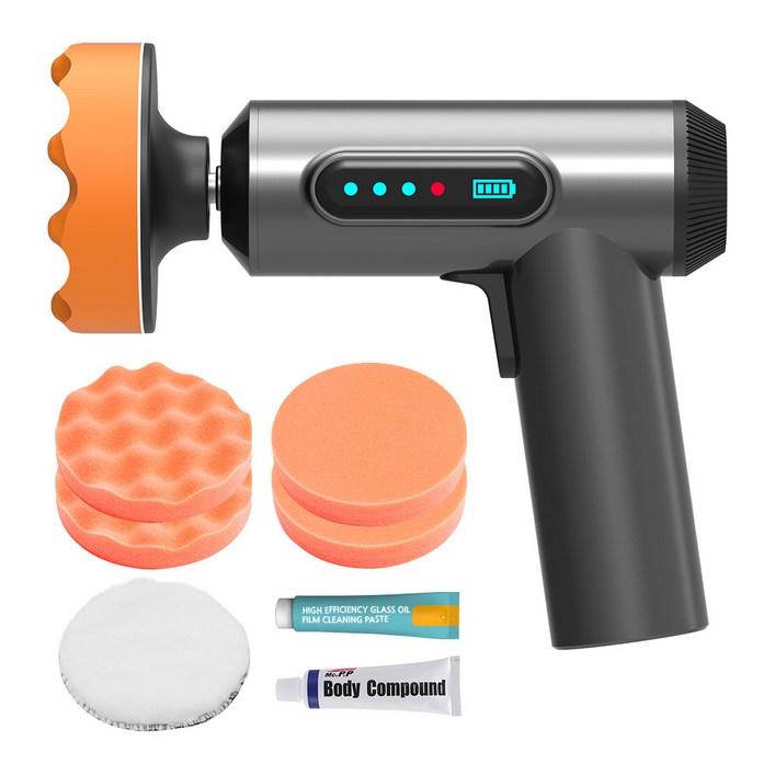 스피세프 자동차 무선 광택기 스펀지패드흠집제거제유막제거제