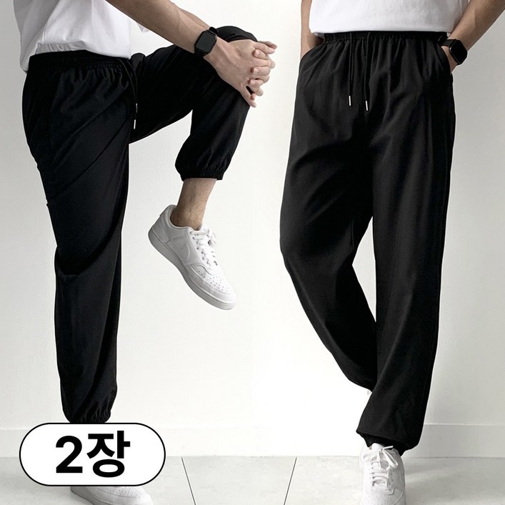 핏노블 11 남자 조거팬츠 여름용 트레이닝 쿨 작업복 바지