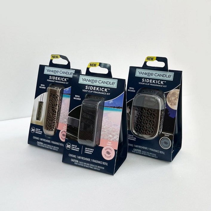 양키캔들 공식수입정품 사이드킥 차량용방향제, 1개, 미드썸머나잇
