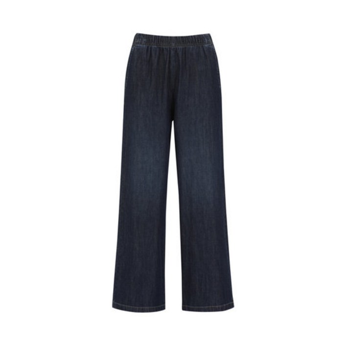 폴햄 PHF3DP2069 여성 컴포트 와이드 밴딩 데님 팬츠 PHF3DP2069A