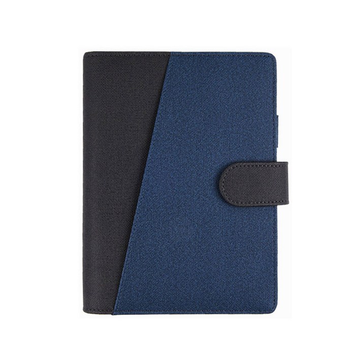 미래마켓 2026년 다이어리 6공 가죽 만년 시스템 다이어리 업무 업무용다이어리 회사, 블랙인디고