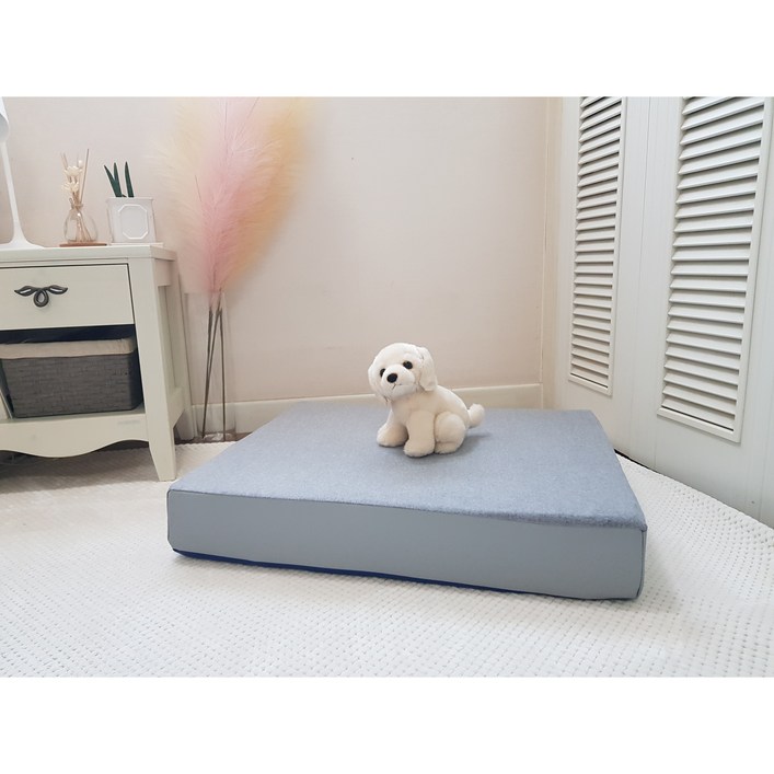 8DECO 강아지계단 애견계단 펫스텝 와이드 1단 (60*70*10), 와이드 1단 베이지