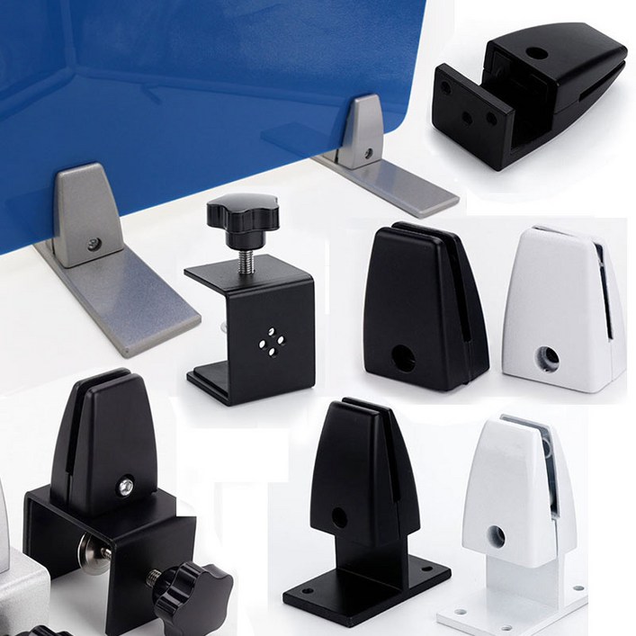 파티션 고정 칸막이 브라켓 스크린 데스크탑 책상