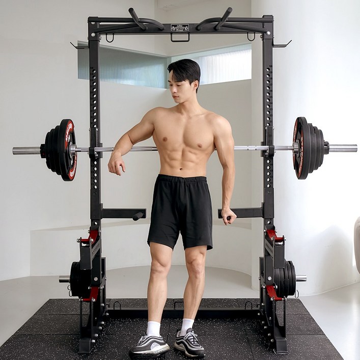 멜킨 미니 하프랙 멀티 파워랙 가정용 헬스기구머신 웨이트 홈짐세트 퍼포먼스드림 직접설치 멜킨 미니 하프랙 멀티 파워랙 가정용 헬스기구머신 웨이트 홈짐세트 퍼포먼스드림 직접설치