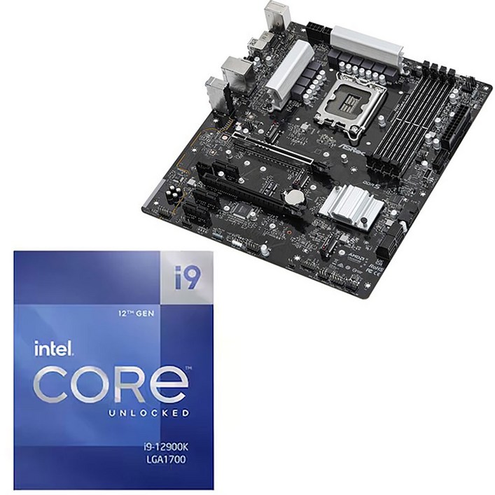 ASRock Z690 Phantom Gaming4D5 메인보드i912900K CPU 번들, Z690i912900K 번들