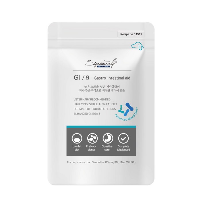 시그니처바이 GIa 파우치 1박스80gx10개, 800g, 1개