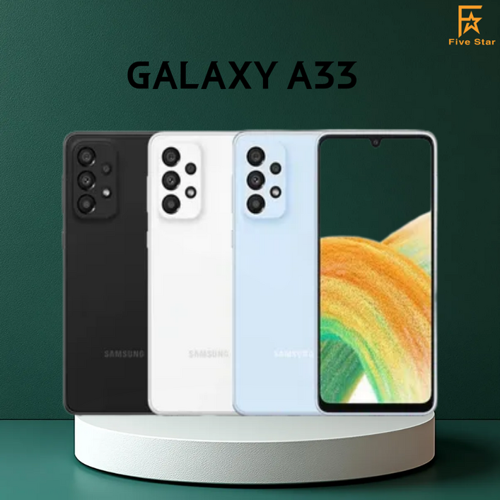 삼성 갤럭시 A33 중고 중고폰 공기계 알뜰폰 자급제, 블랙 리퍼폰, 128GB