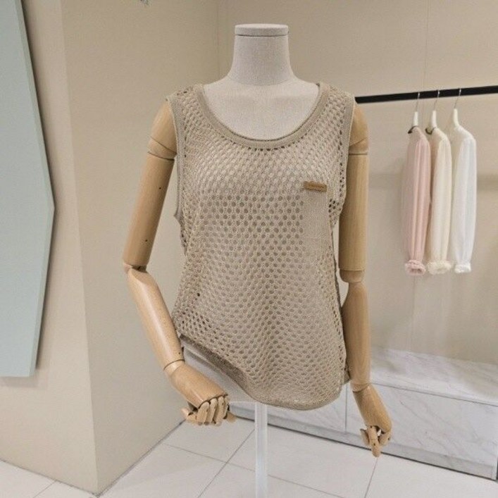 데스틸엔젤 라운드 니트베스트(D2523VT0812) 757187