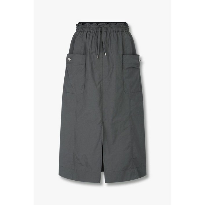 GCUT [지컷25S/S]H라인 카고 롱 밴딩 스커트(7255235105) 1324536
