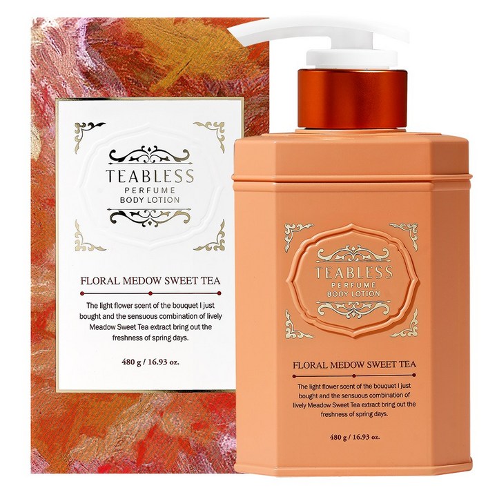 티블레스 스위트티 퍼퓸 바디로션 플로럴향, 480g, 1개, 480g, 1개