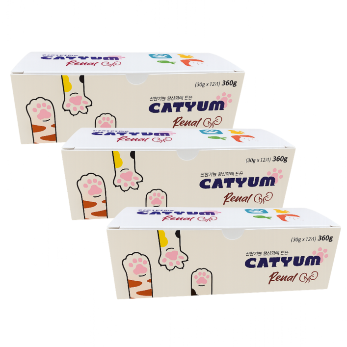 베러펫 레날 고양이캔 습식사료, 36개, 30g, 연어