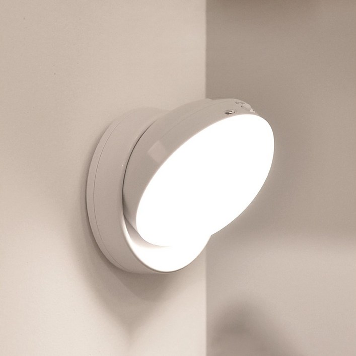 쉐리엘 자석식 회전 무선 LED 자동 센서등 C타입 충전형