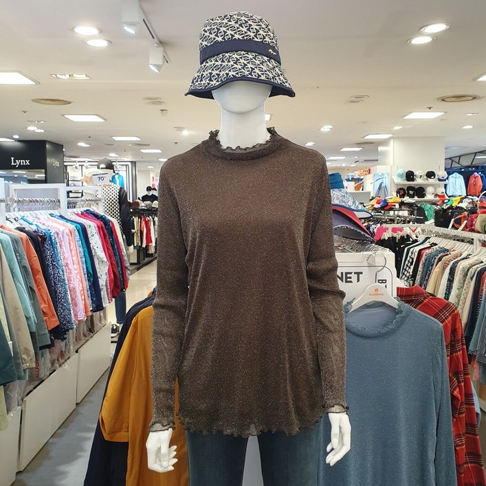 올포유 뉴코아 일산 여성 메탈 베이스 레이어 티셔츠 ALTHN7411 816 카키