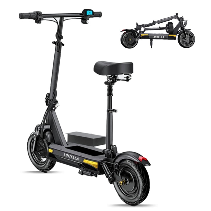 린텔라 전동킥보드 접이식 10인치 좌식 전기 퀵보드 배달 초경량 출퇴근 폴딩 고출력 스쿠터