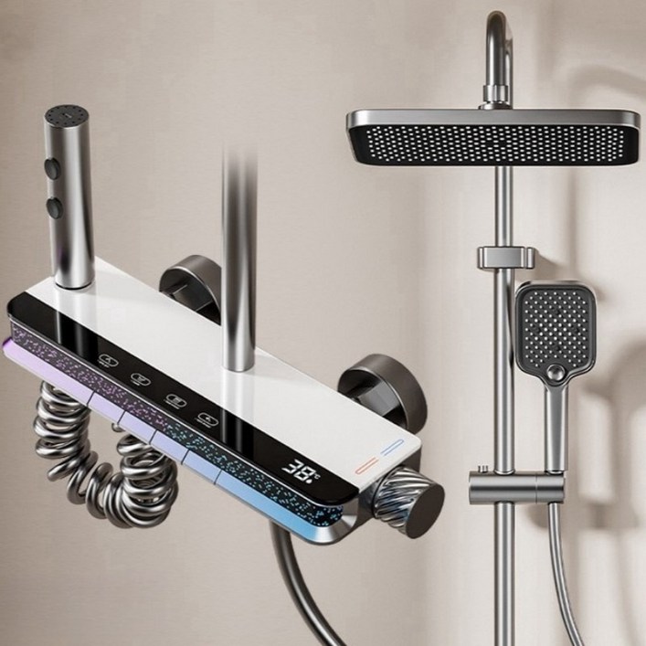 DAER 별하늘 해바라기 샤워기 수전세트 선반형 고급 욕실 해바라기 샤워기