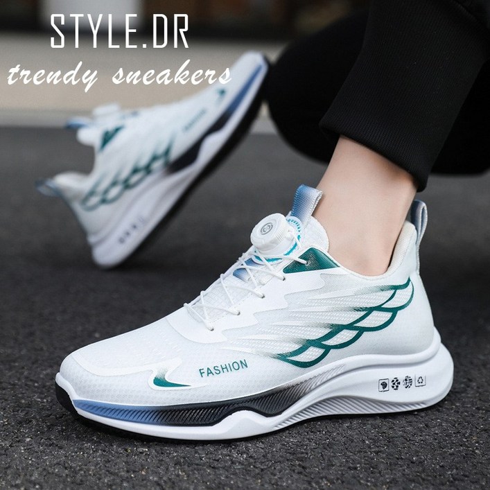 스타일닥터 남성 편안한 다이얼 운동화 에어쿠션 런닝화 워킹화 경량 스포츠화