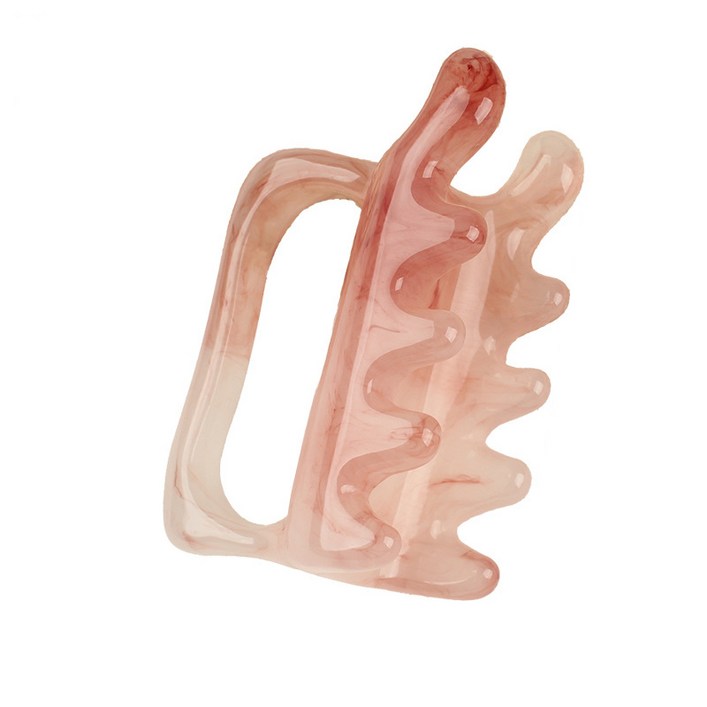 전신 꾹꾹이 두피 수지 괄사 얼굴 페이스 도구 로즈쿼츠 지압 기구 마사지기 바디 목