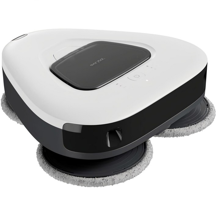 에브리봇 쓰리스핀 PLUS 로봇청소기 TS350, TS350, 블랙  화이트