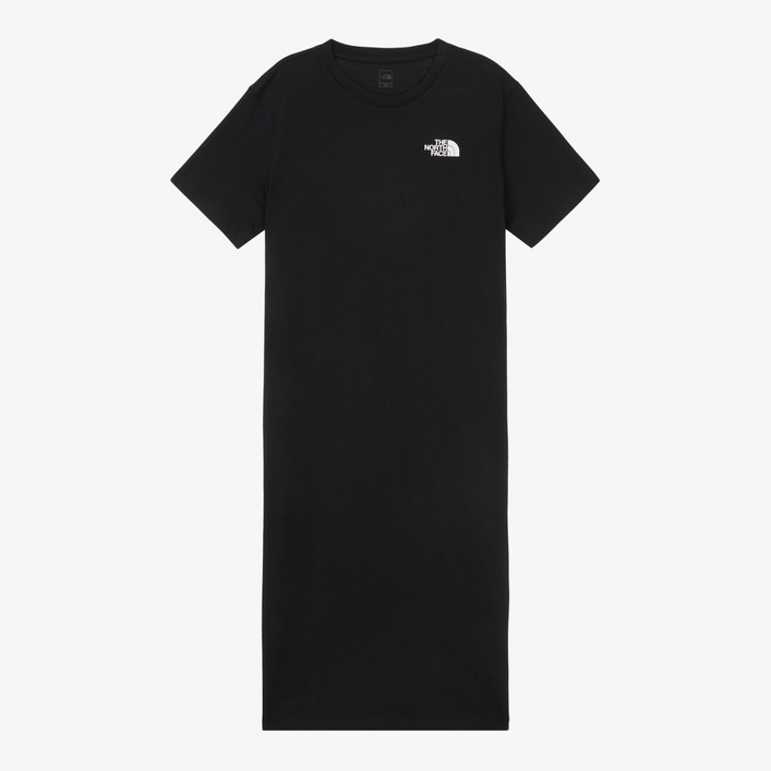 [국내정식매장] 노스페이스 원피스 The North Face WS ESSENTIAL S/S MAXI DRESS - BLACK