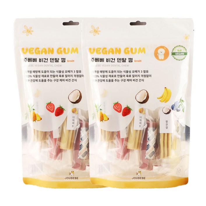 RePet 강아지 비건 저알러지 껌 덴탈껌 간식 말랑한 노견 간식