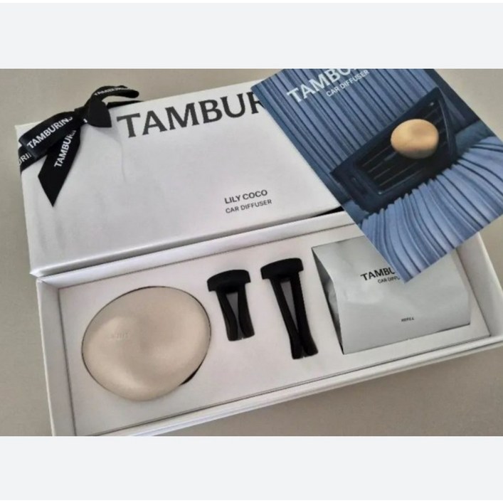 [리본포장] 탬버린즈 카 디퓨저 차량용 방향제 비가리코