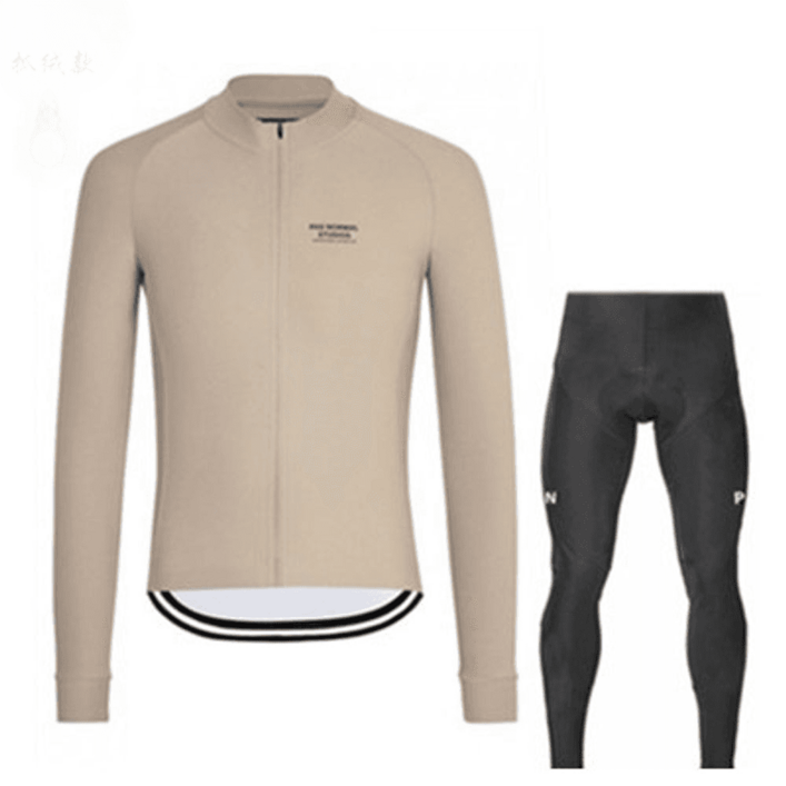 파스노말 스튜디오 싸이클복 져지 자전거 세트 긴팔 라이딩