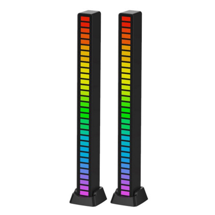 고릴라 뮤직반응 이퀄라이저 RGB 게이밍 네온 조명 데스크셋업
