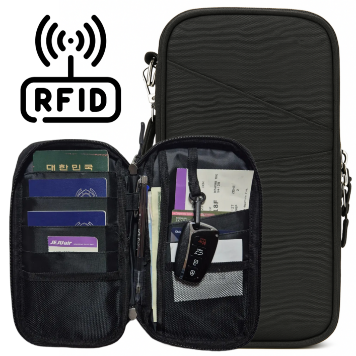 바이토피아 RFID차단 가족 여권케이스