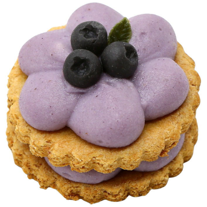 견우재 강아지 디저트 빵 반려동물 수제 생일 간식, 1개, 65g, 연어타르트 미니