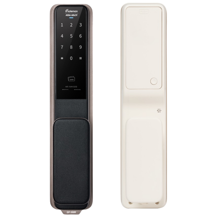 게이트맨 GP500RC 크림색상 게이트맨 푸시풀도어락 1초잠김 디지털도어락인증점, 방문설치, GP500RC