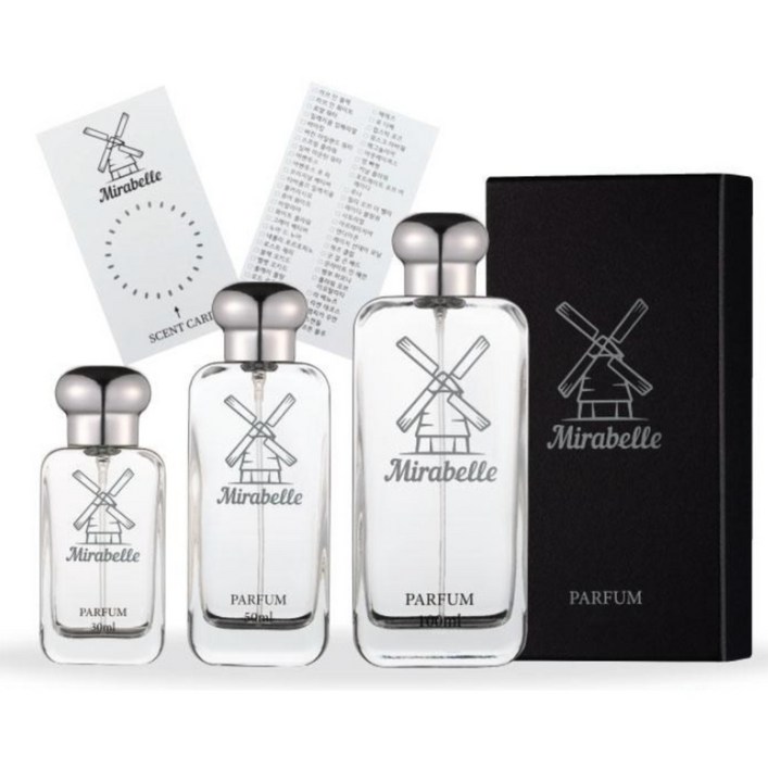 미라벨 우드세이지 앤 씨솔트 향 오드퍼퓸, 1개, 100ml