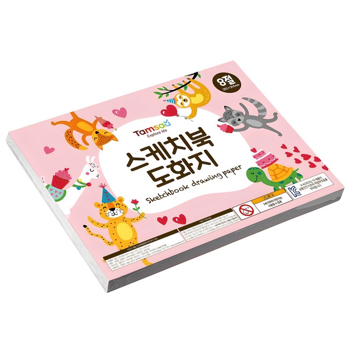 탐사 스케치북 도화지 130g 8절, 125매 탐사 스케치북 도화지 130g 8절, 125매