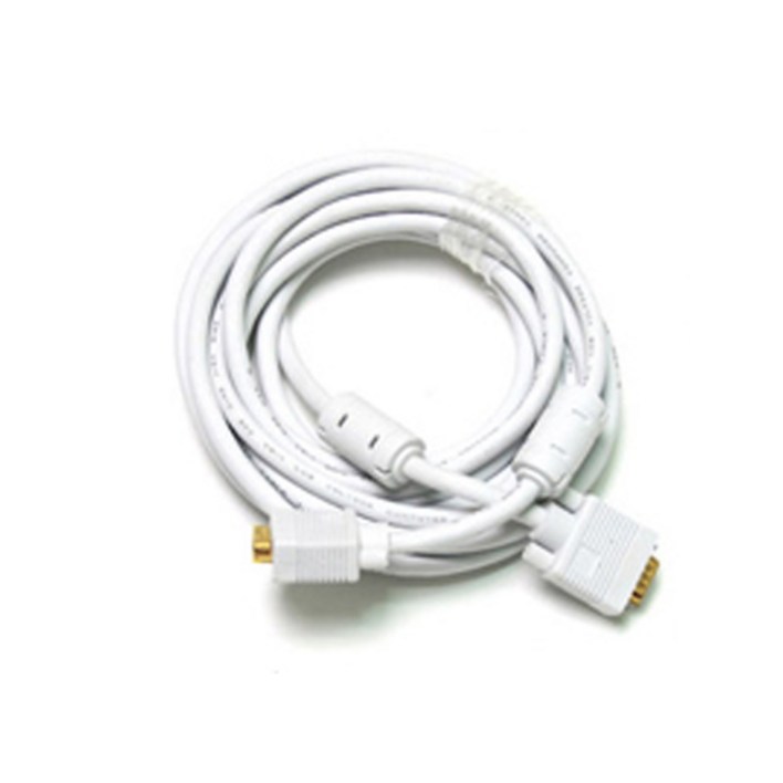 3  9 규격 모니터 D SUB VGA 15핀 RGB 케이블, 1개, 1m