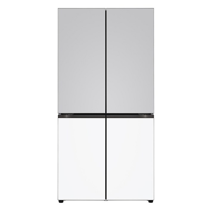 색상선택형 LG전자 오브제컬렉션 875L 상냉장 하냉동 메탈 4도어 디오스 냉장고 방문설치