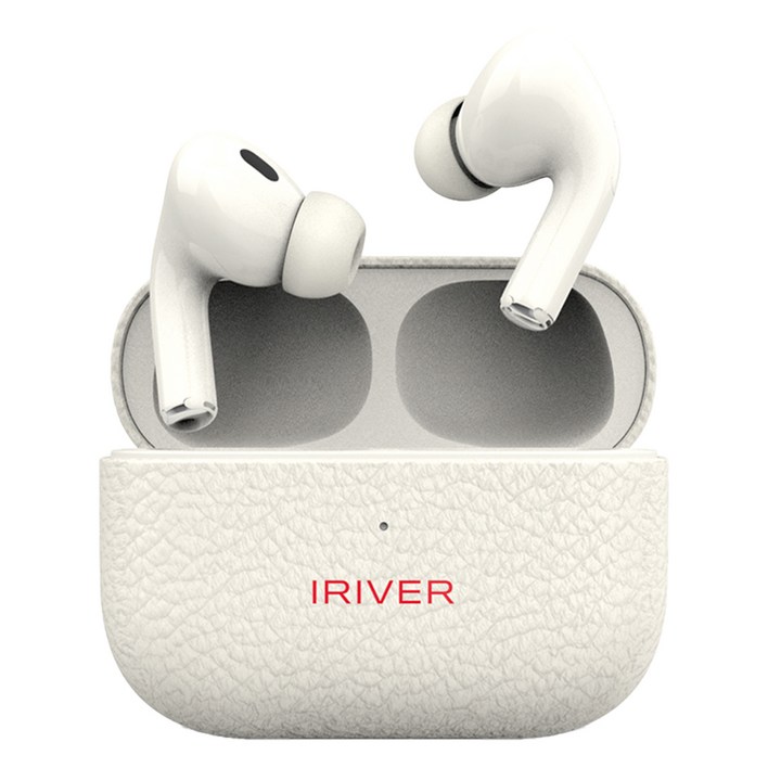 아이리버 FEEL 노이즈캔슬링 블루투스 무선 이어폰, IHBTTP70, 아이보리