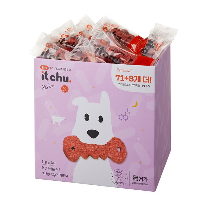 잇츄 반려견 꿀잠츄 덴탈껌 S 79p 잇츄 반려견 꿀잠츄 덴탈껌 S 79p