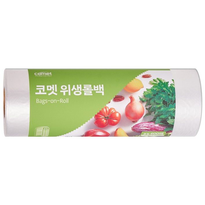 코멧 위생롤백, 중M25 x 35cm, 600개입, 1개